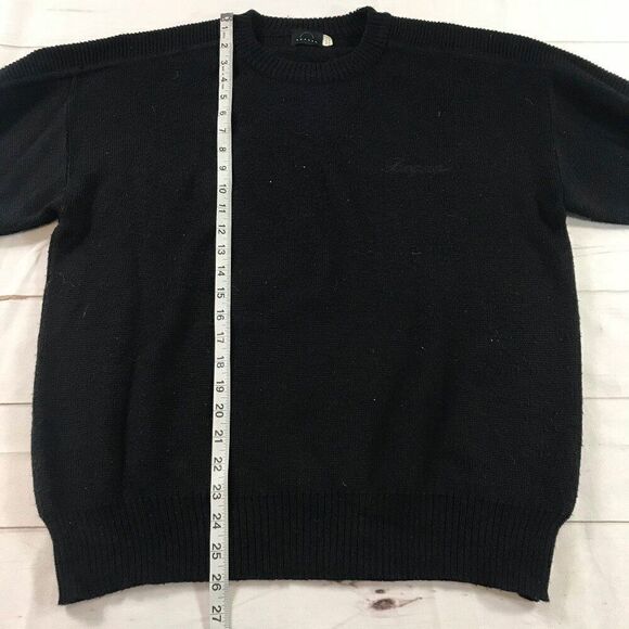 Bogner Men Medium Black Jumper Pullover Sweater - Picture 3 of 9